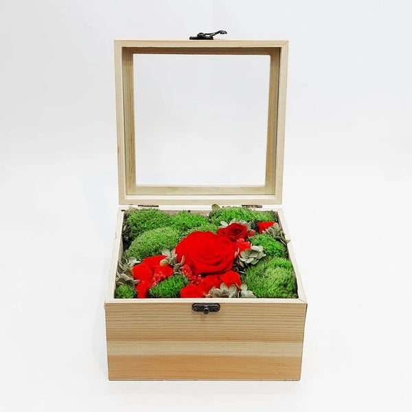 BOXED with Artificial Flower - OVO