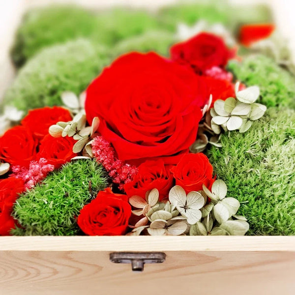 BOXED with Artificial Flower - OVO