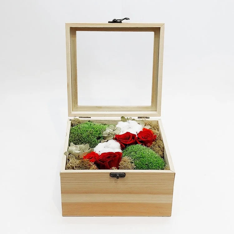 BOXED with Artificial Flower - OVO