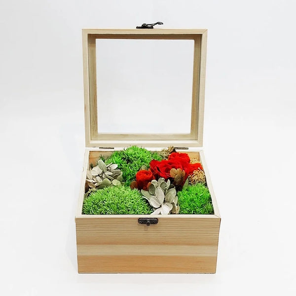 BOXED with Artificial Flower - OVO