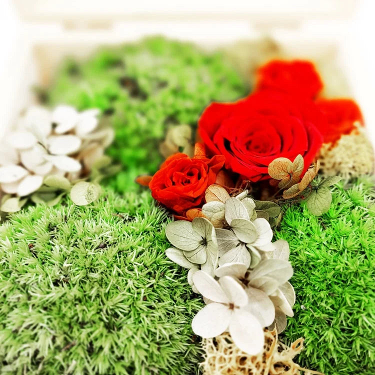 BOXED with Artificial Flower - OVO