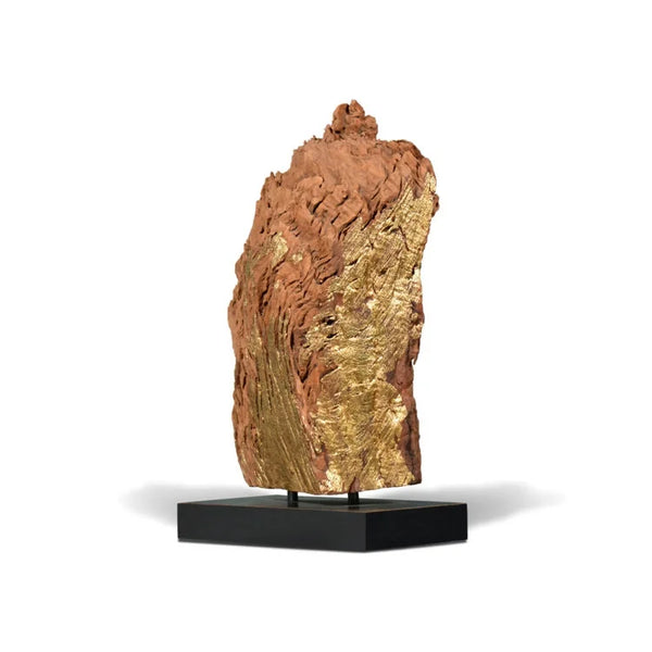 Wooden Sculpture with Gold Leaf #7 | OVO