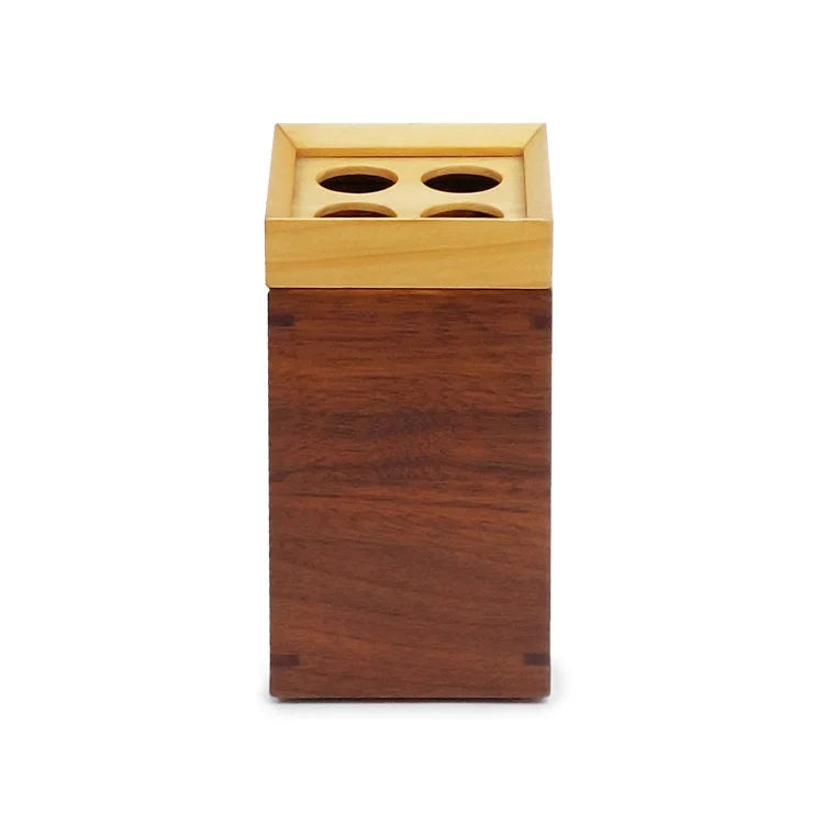WOODEN Toothbrush Holder