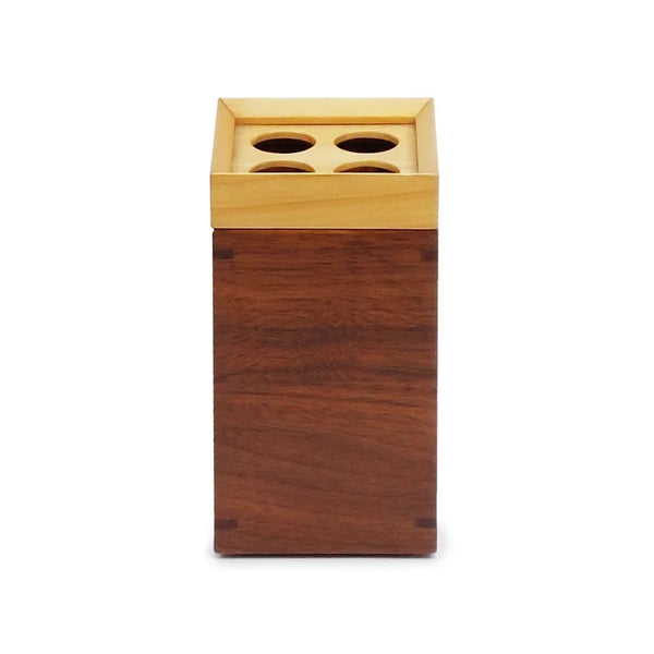 WOODEN Toothbrush Holder