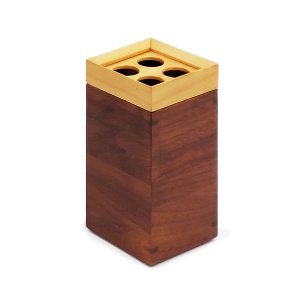 WOODEN Toothbrush Holder